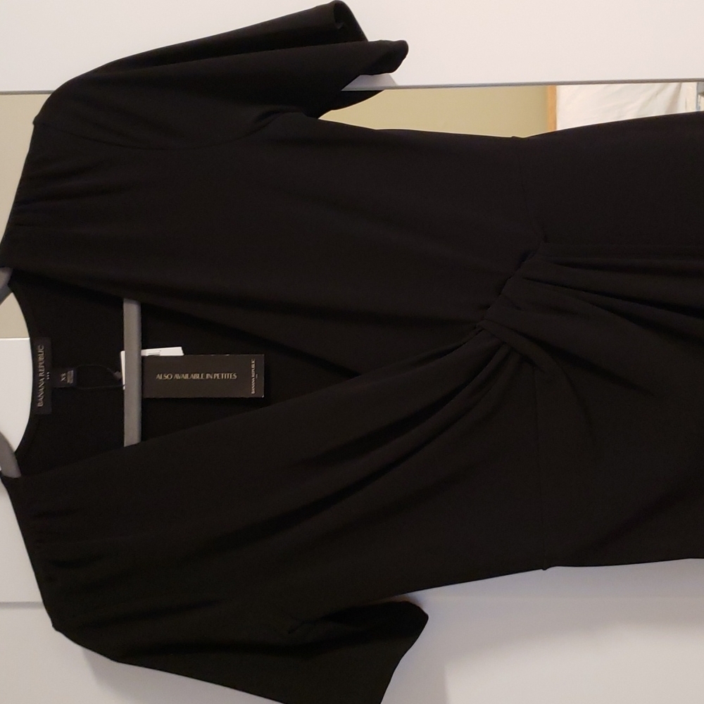 Banana Republic Faux Wrap Jersey Dress - Picture 3 of 5
